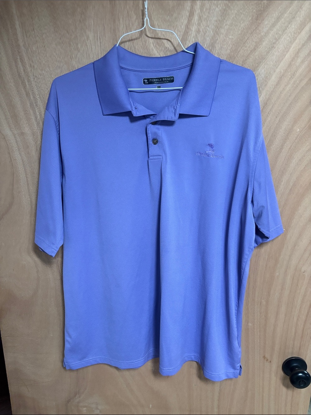 Pebble Beach Men's Lavender Polo Shirt